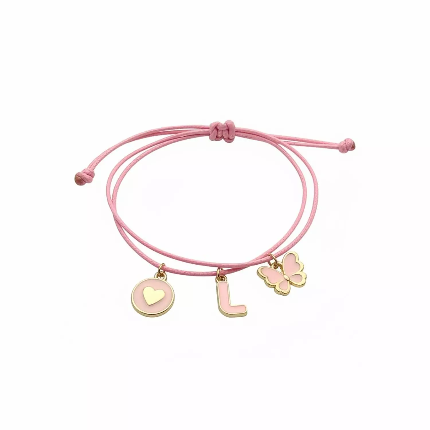 Three Pendant Customized Bracelet image