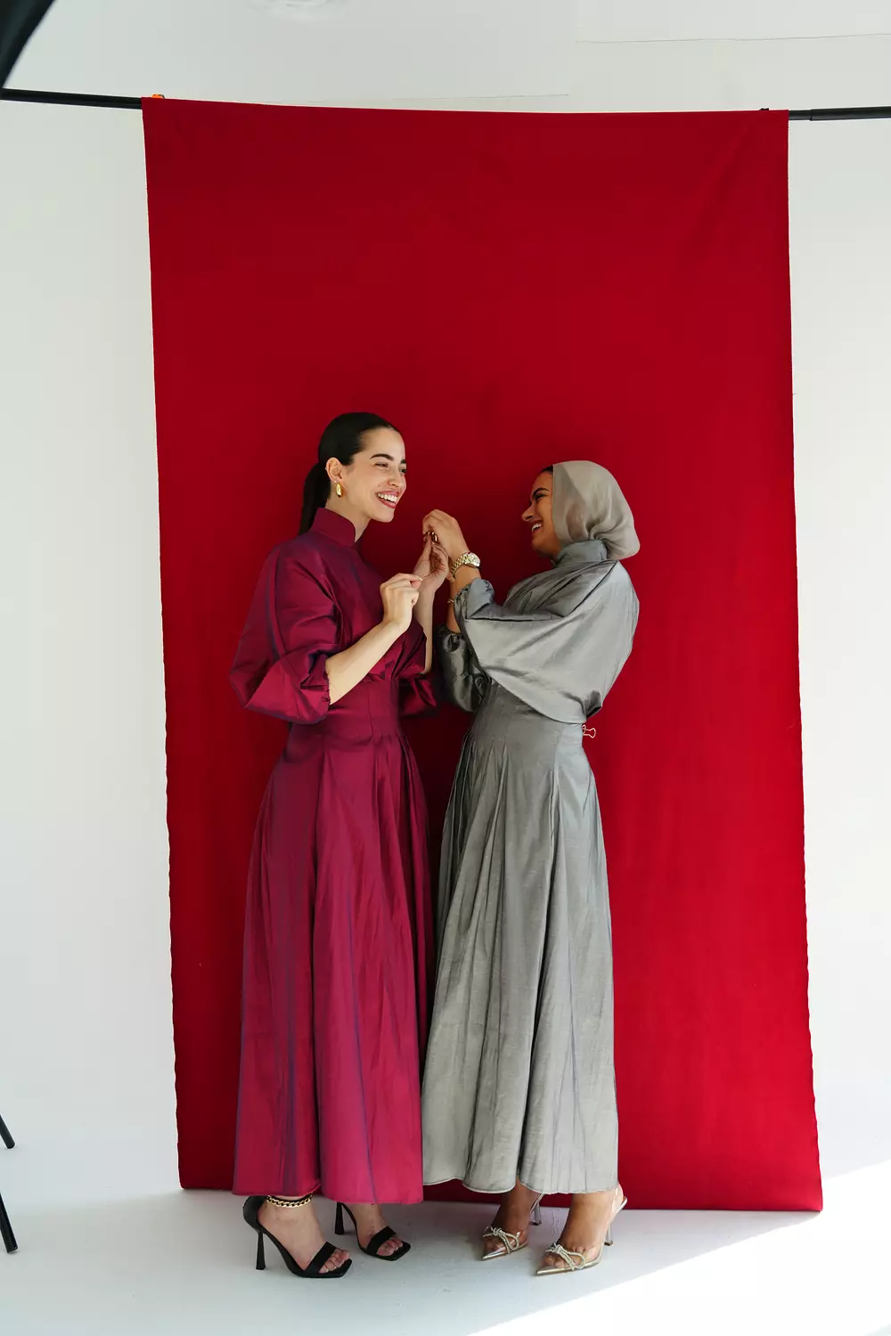 The glow dress Burgundy  5