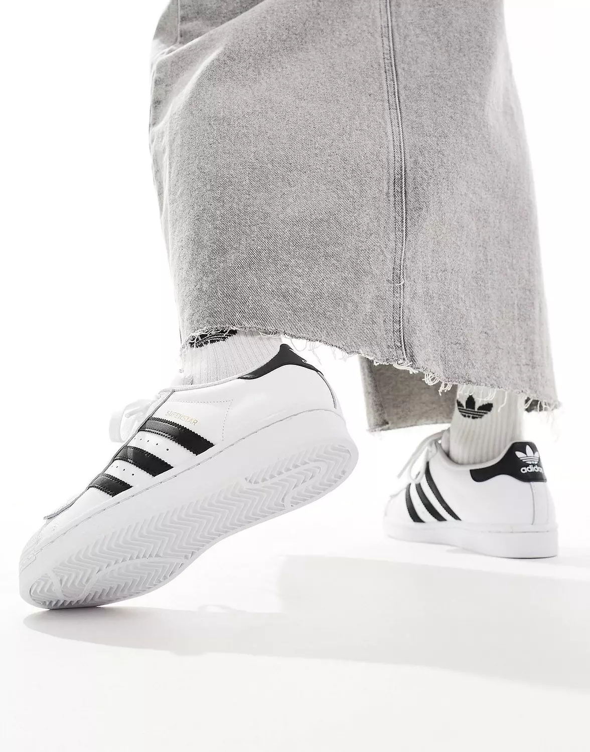 Adidas Superstar Black Stripes  2