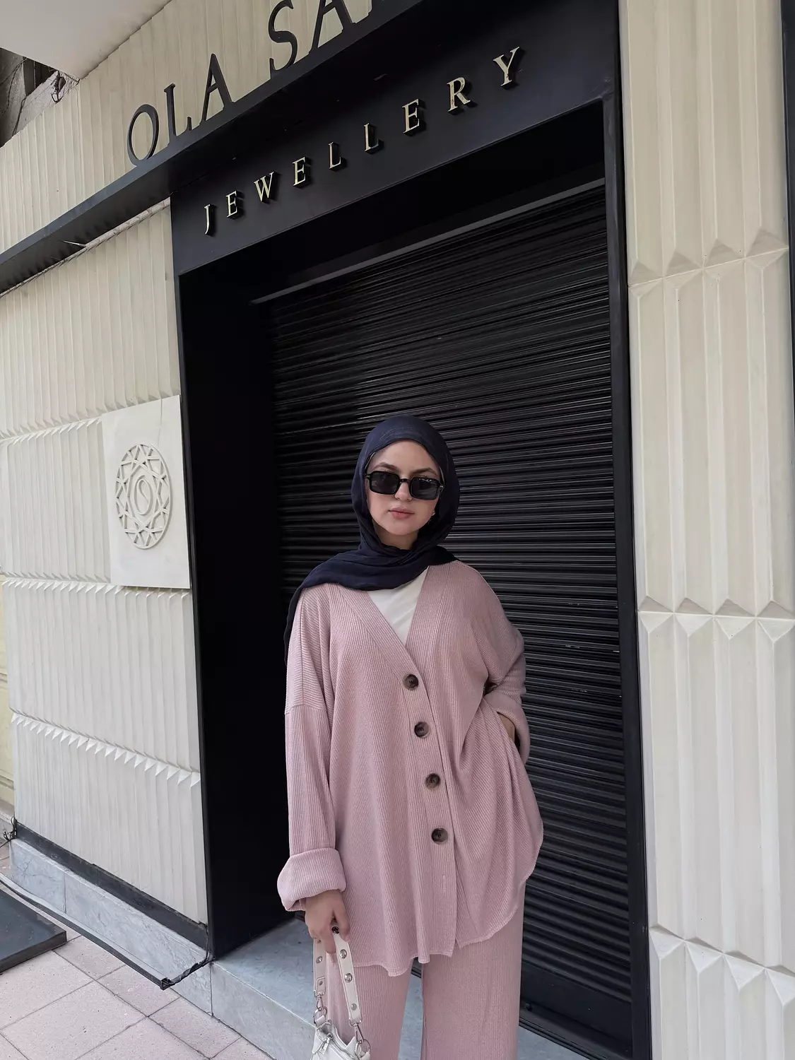 Flair knit set  rose pink 4