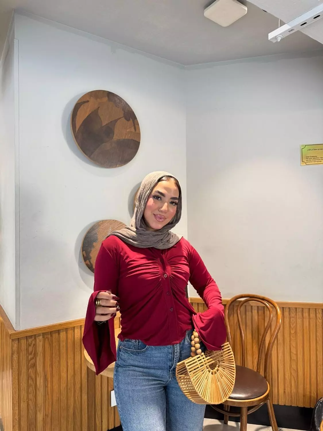 String back blouse 6