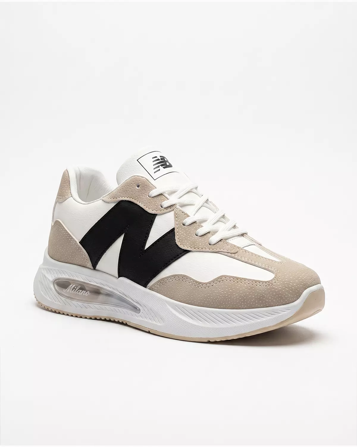 Men’s New Balance Shoes -Begie & White hover image