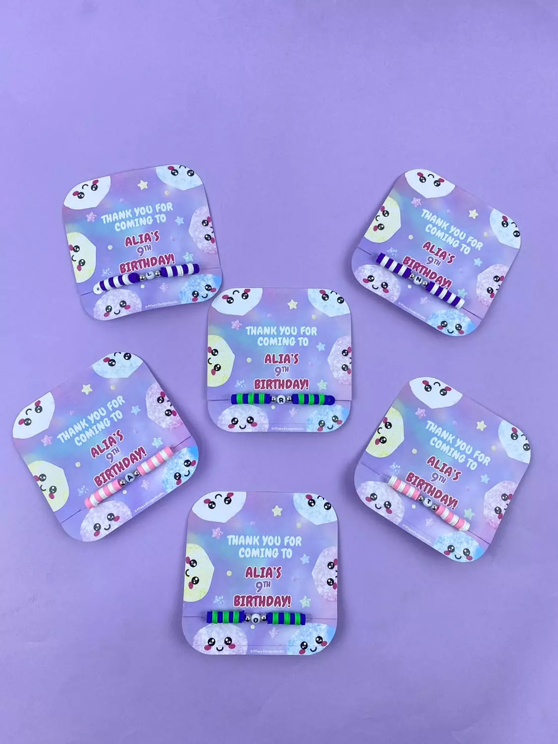 Squishy & Sparkly Chain Card 9
