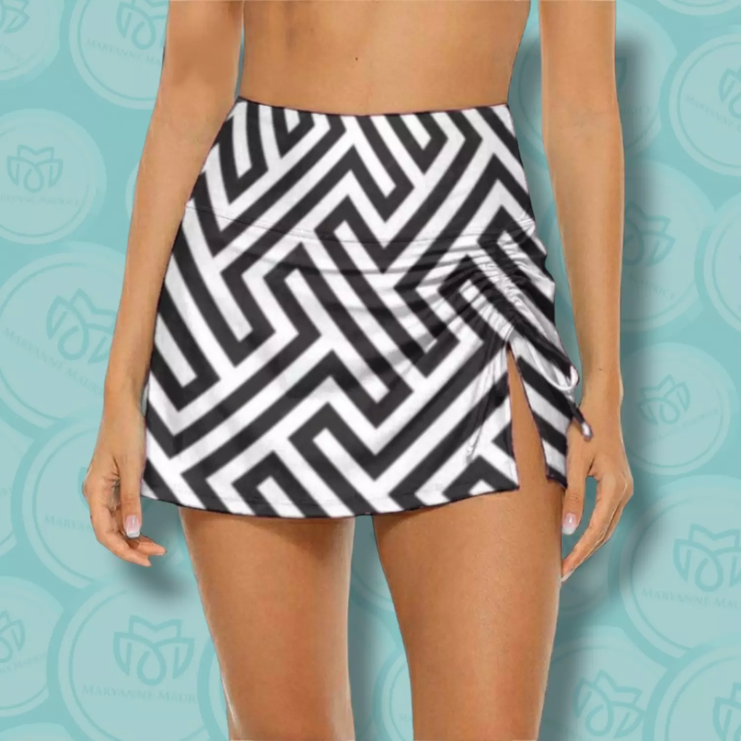 Slit skirt 12