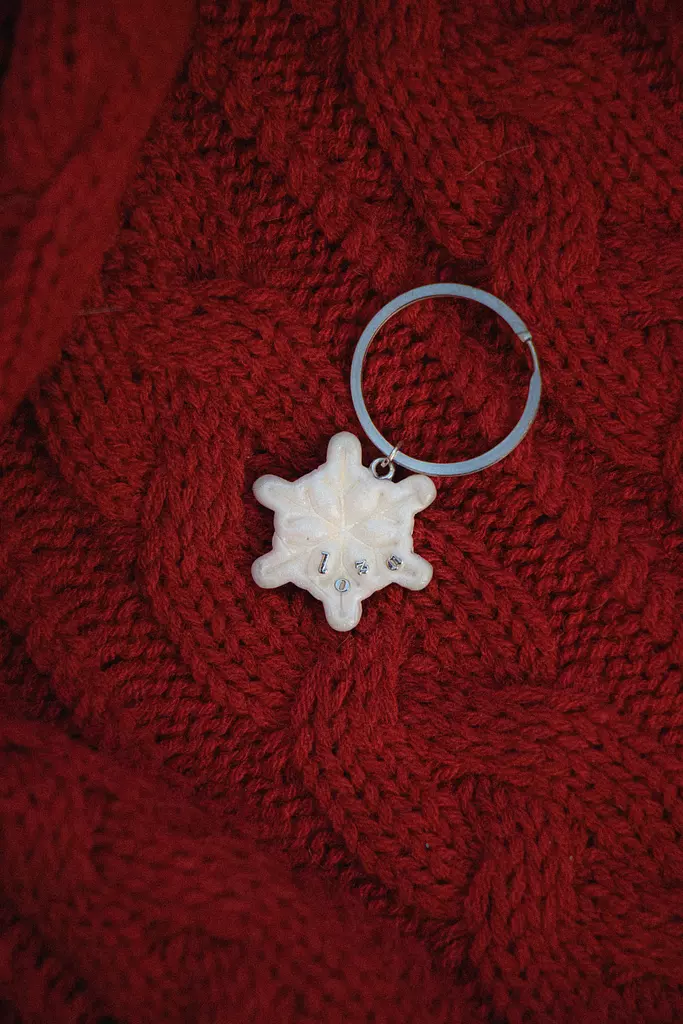 Snowflake Collar Tag