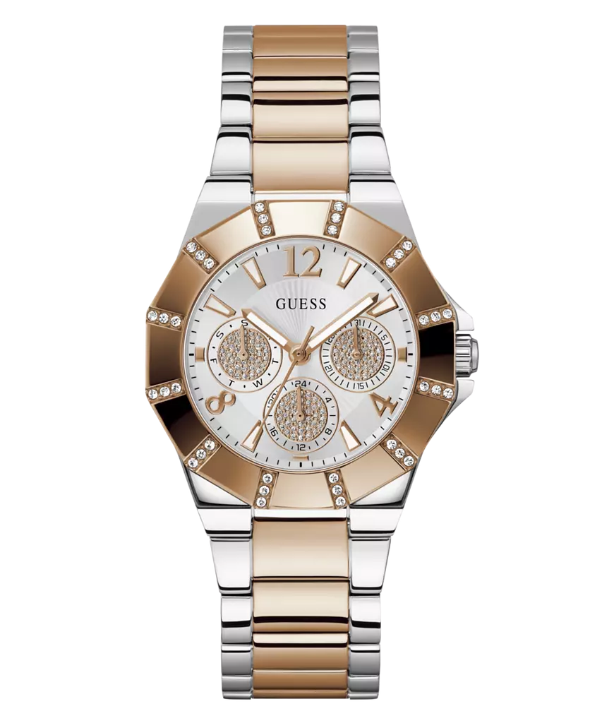 GUESS GW0616L3 Women's Watch 2-Tone Stainless Steel Bracelet