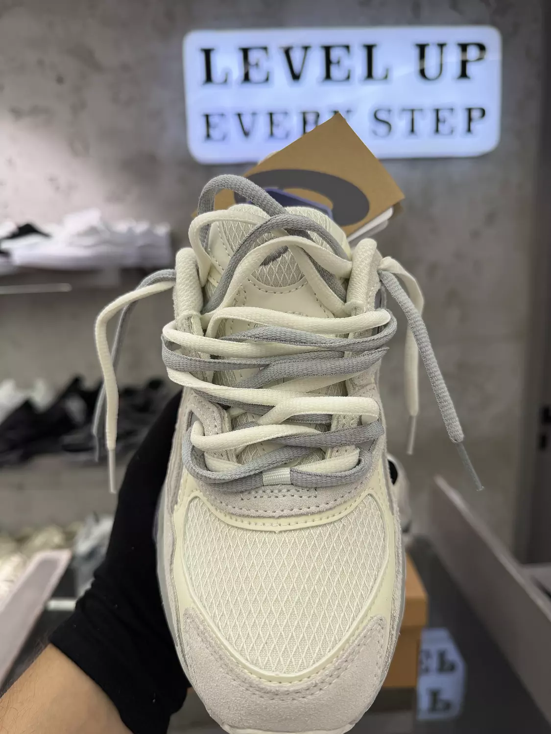 Asics gel-NYC Cream/Cream 4
