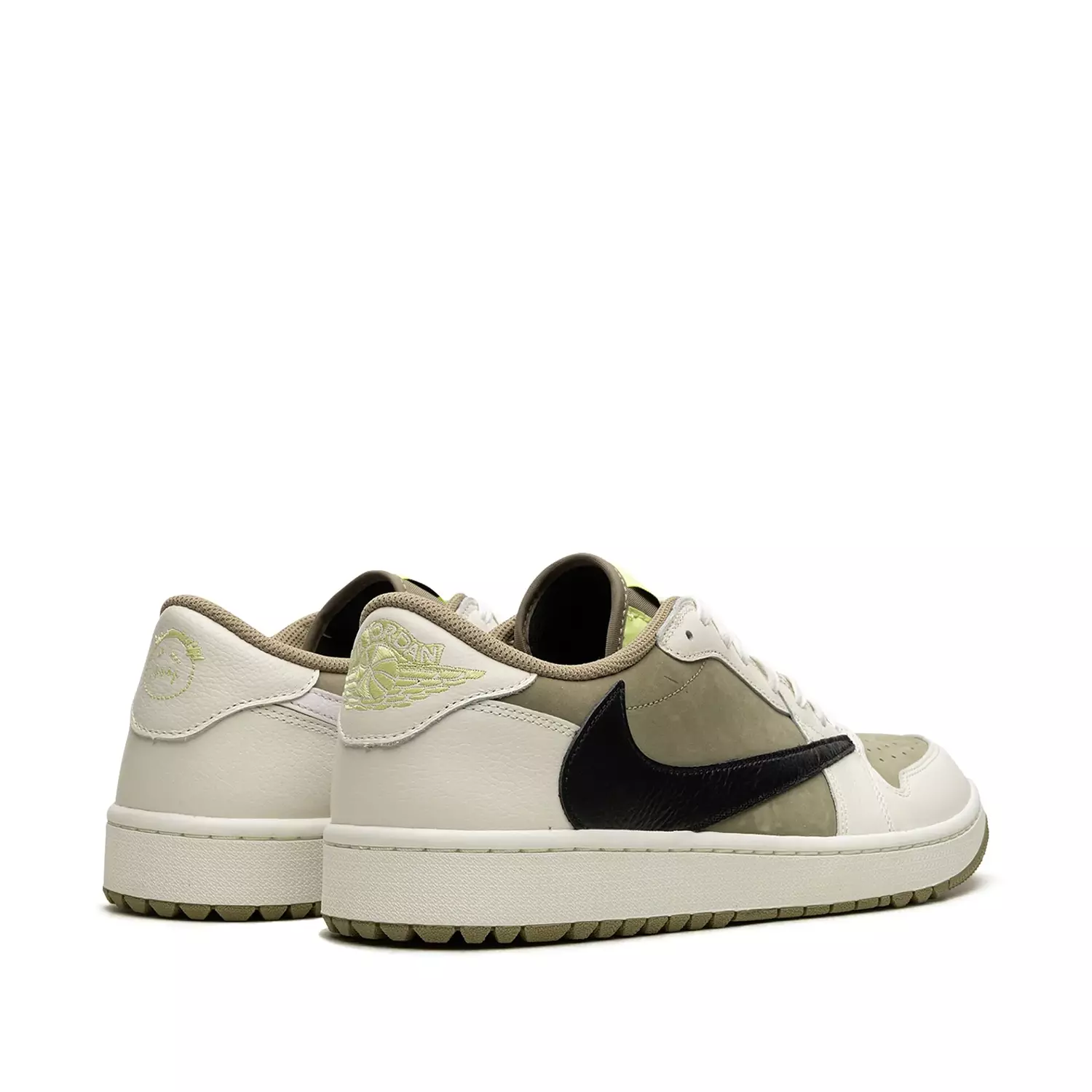 Jordan 1 Retro Low Golf Travis Scott Neutral Olive 2