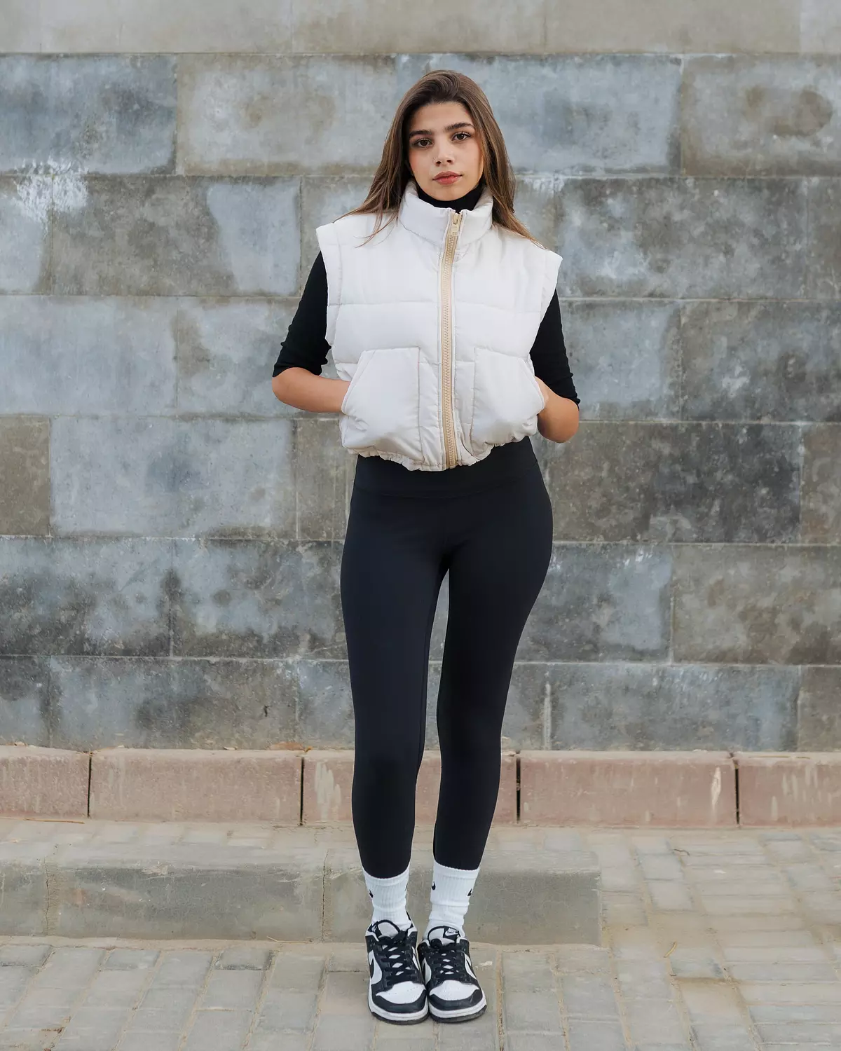 2in1 Jacket/vest - Creamy 1