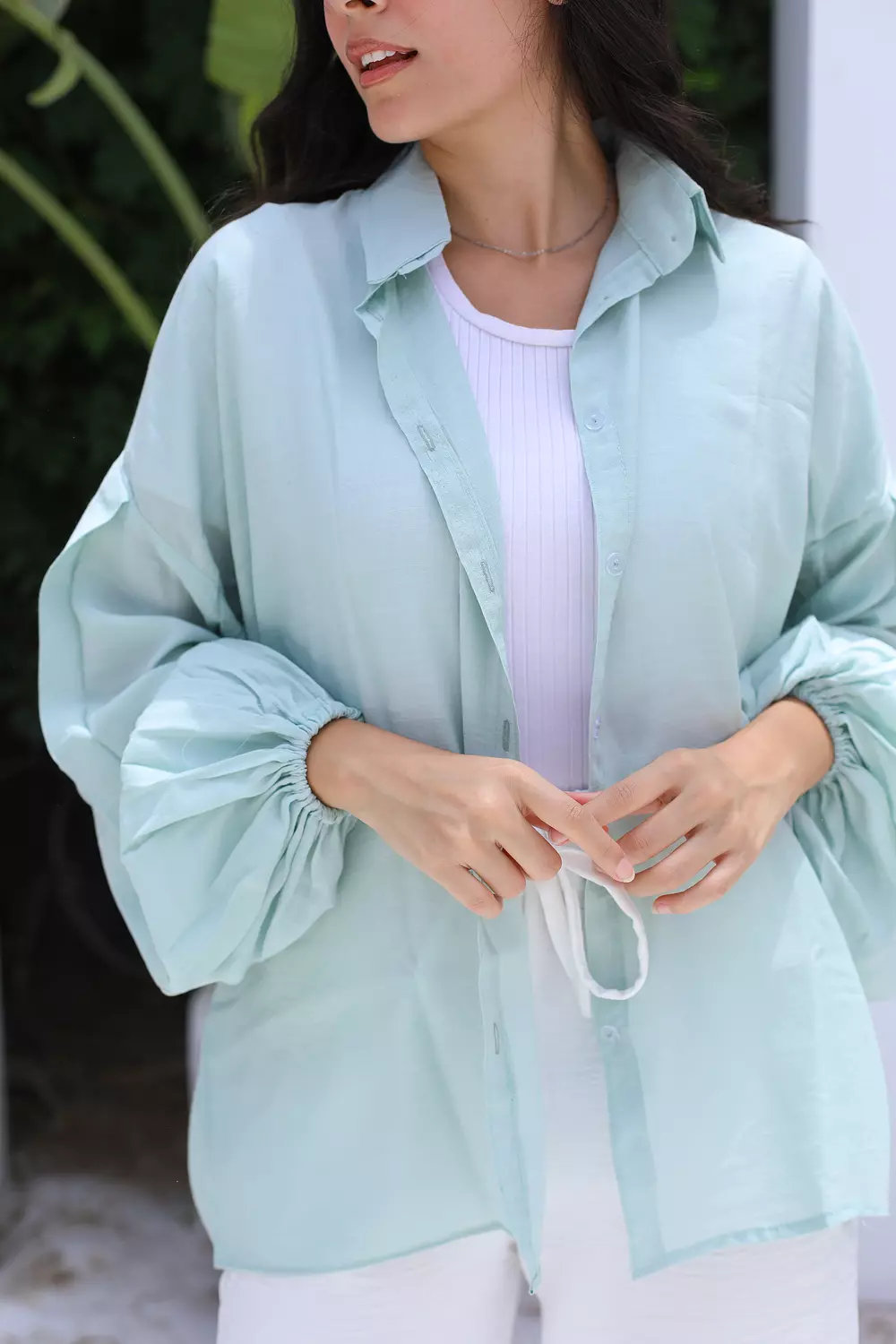 Puffy Sleeves Shirt image