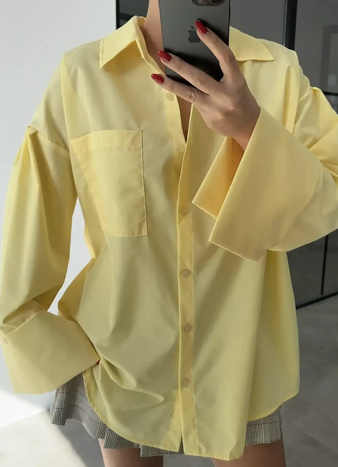 Cuff Detailed Shirt 2