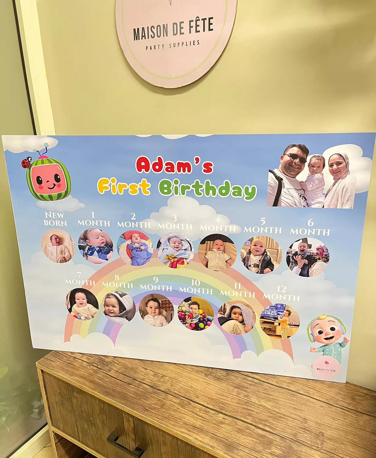 12 months Frame Banner 5