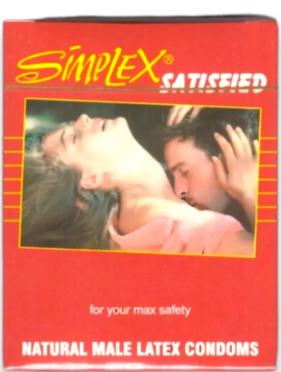 SIMPLEX SATISFIED CONDOM 3 PCS image