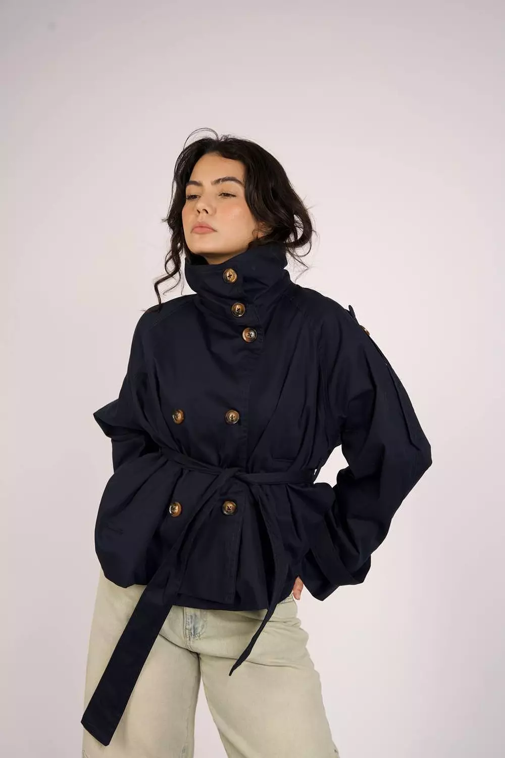 Short Trench coat  4