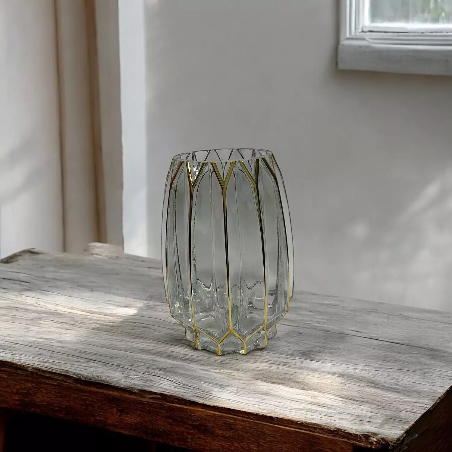 Premium glass vase image