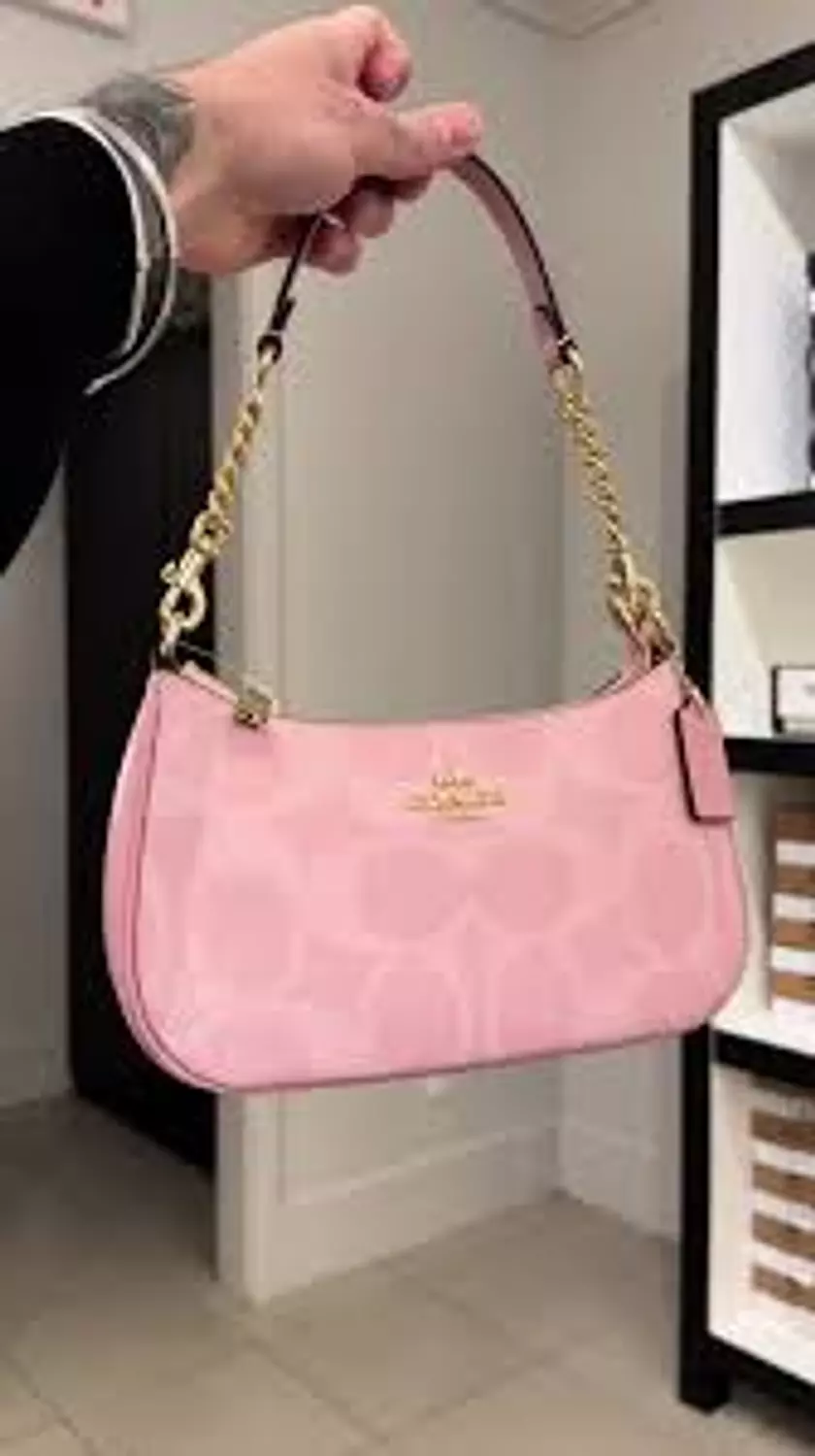 COACH TERI SHOULDER BAG IN PINK 4