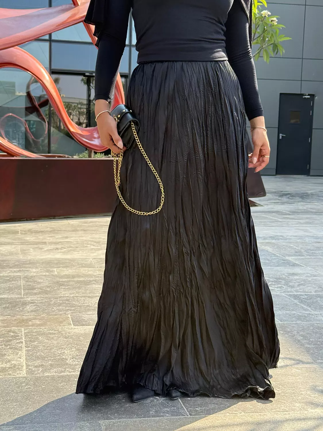 Sofia Skirt in Black 2