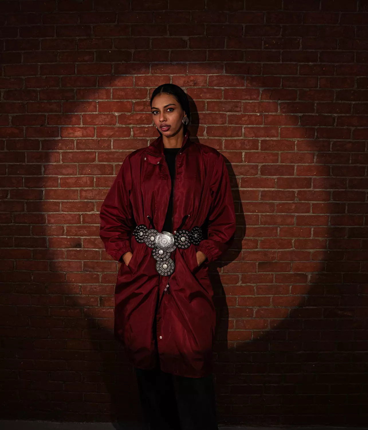 Waterproof Burgundy Jacket image