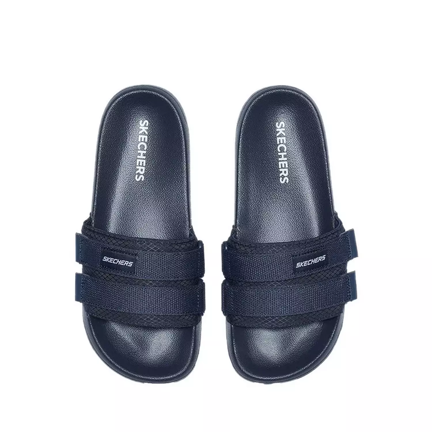 Skechers Men Side Lines 2.0 Breaker Slipper Navy blue  3