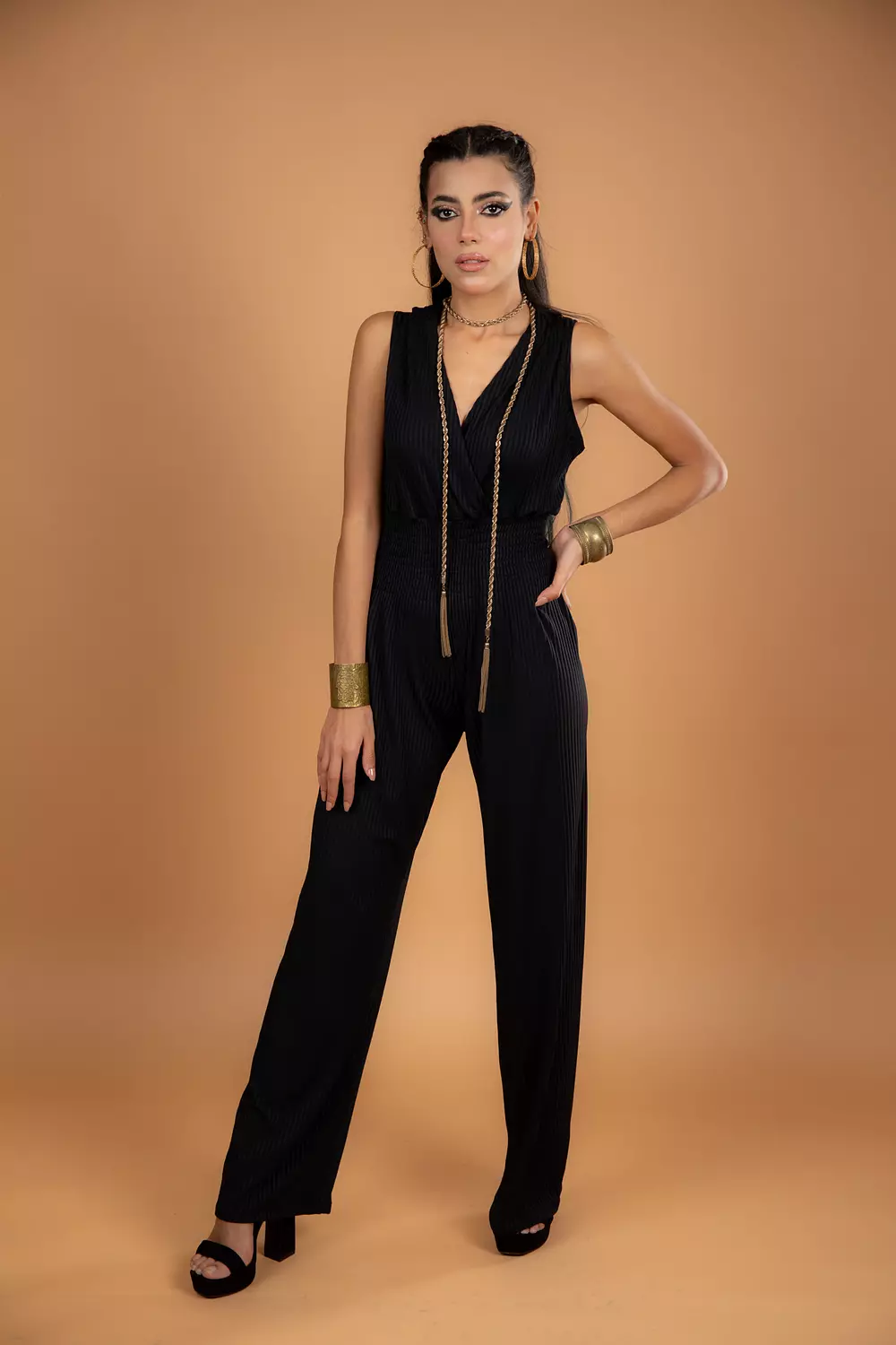 Basic Lycra jumpsuit  image