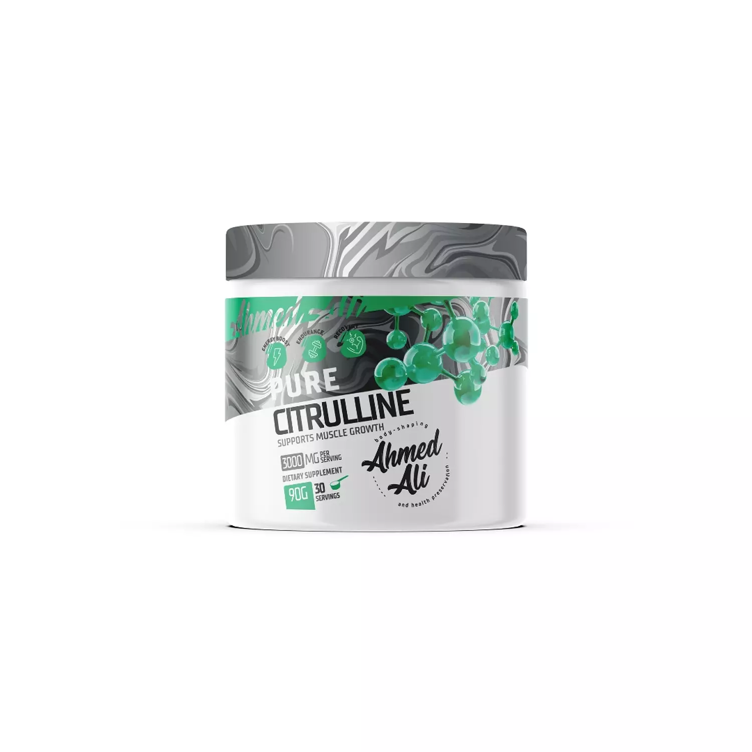 <p style="text-align: center"><strong>Ahmed Ali Nutrition | Pure Citrulline 3000mg – 90G</strong></p><hr><p style="text-align: start"></p>