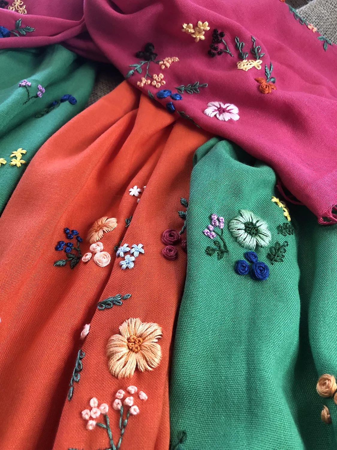 Blossom Pashmina Shawl image