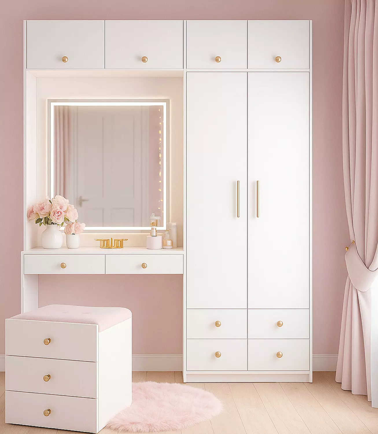 Princesses' vanity table image