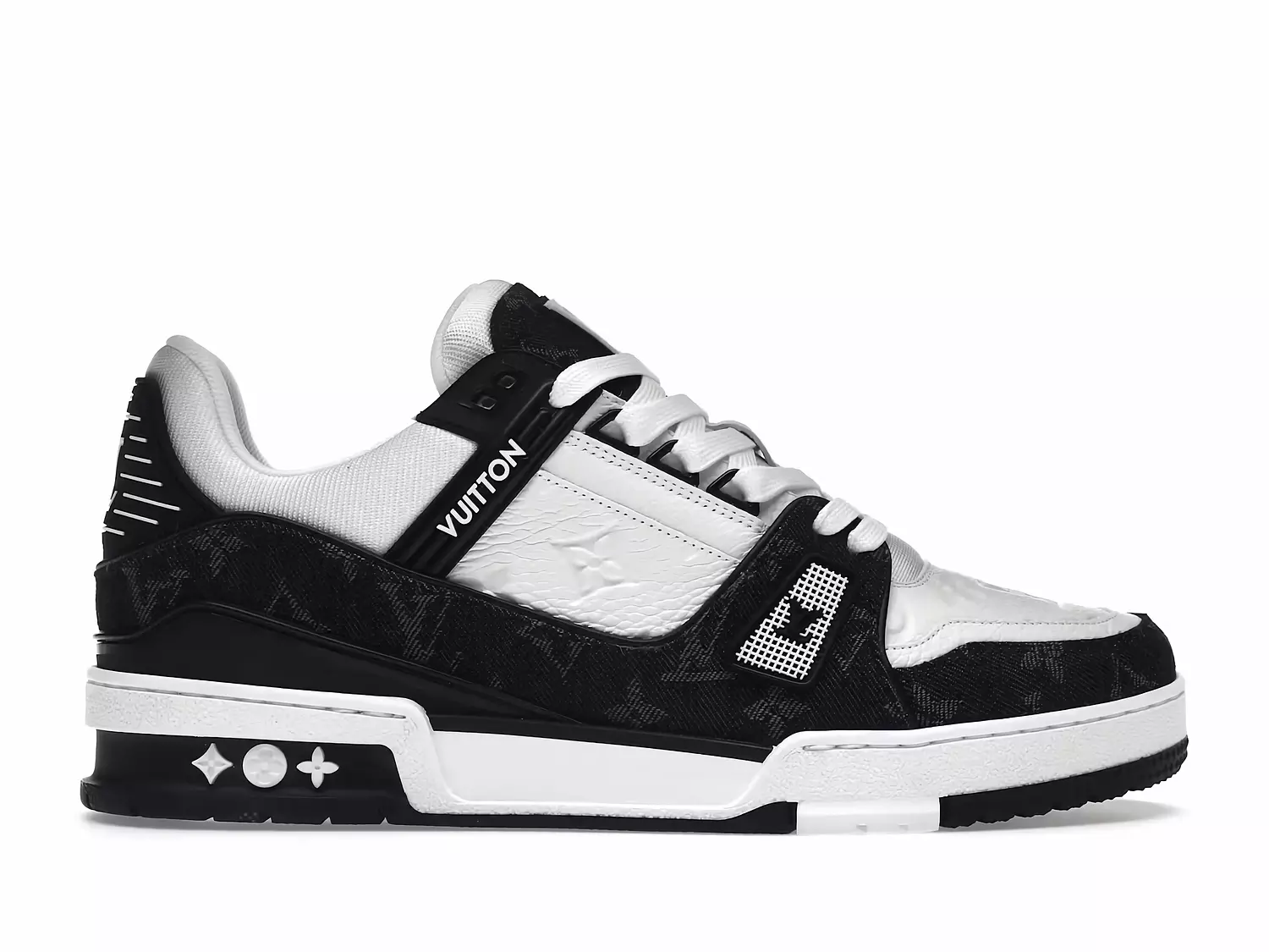 Louis Vuitton LV Trainer White Black image
