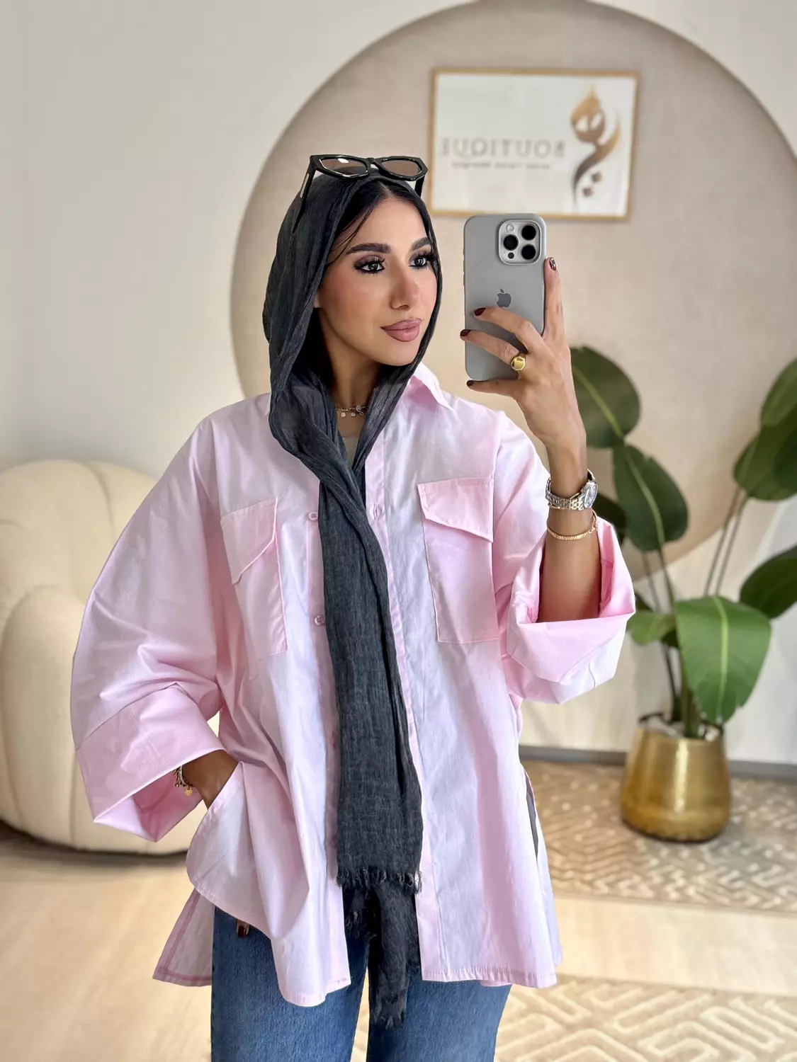 Chemise Poplin Pink image