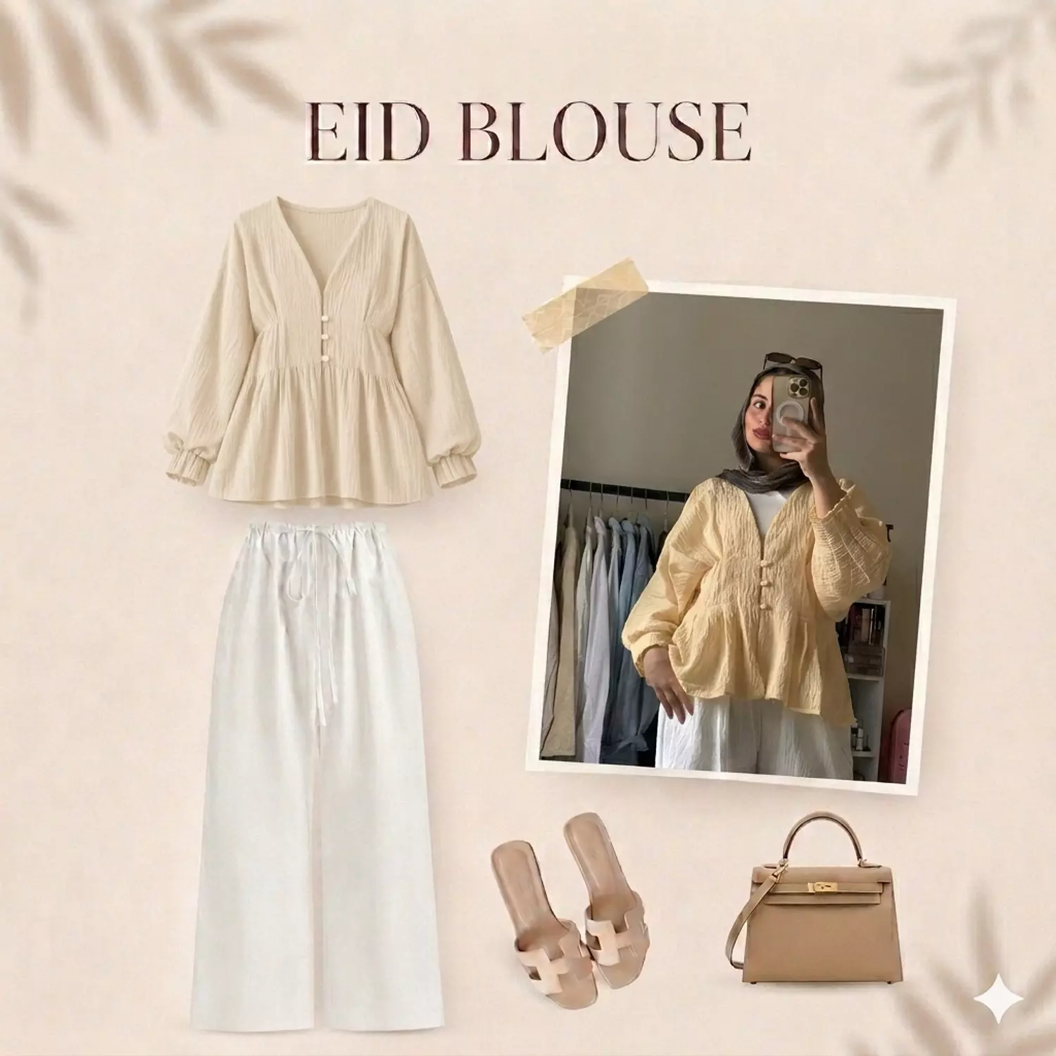 Button waist blouse 6