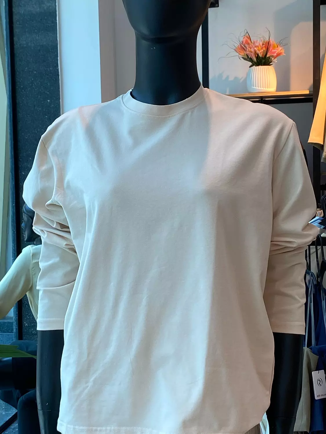 Basic cotton long-sleeve image