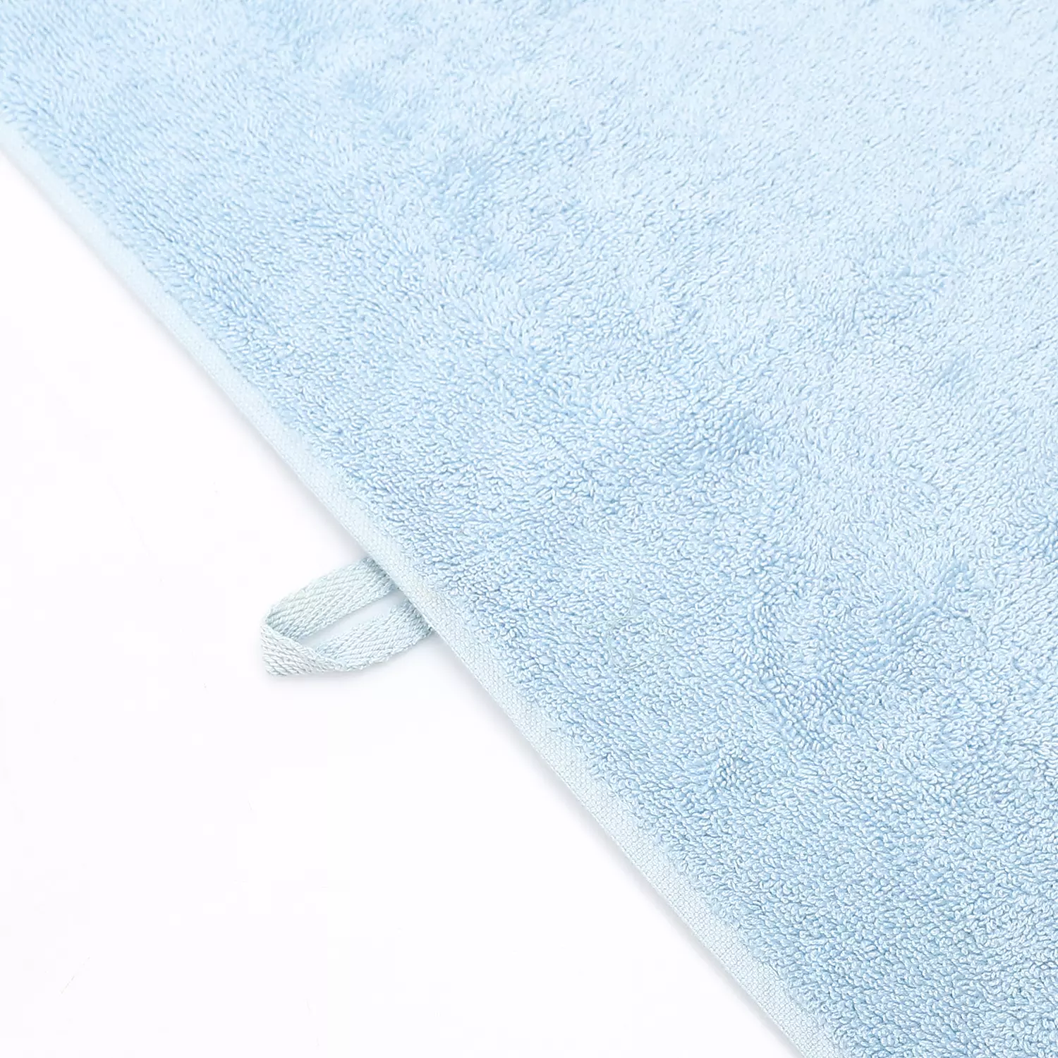 Shorto Towel Plain Made From 100% Cotton - 2627 - Baby Blue 4