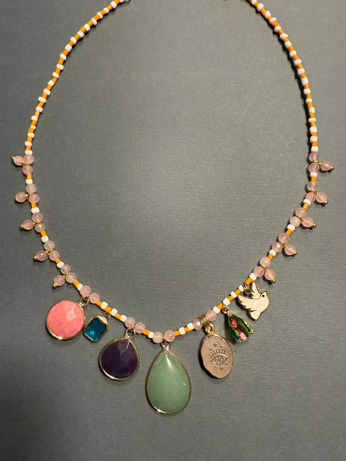 Gemstones necklace 2