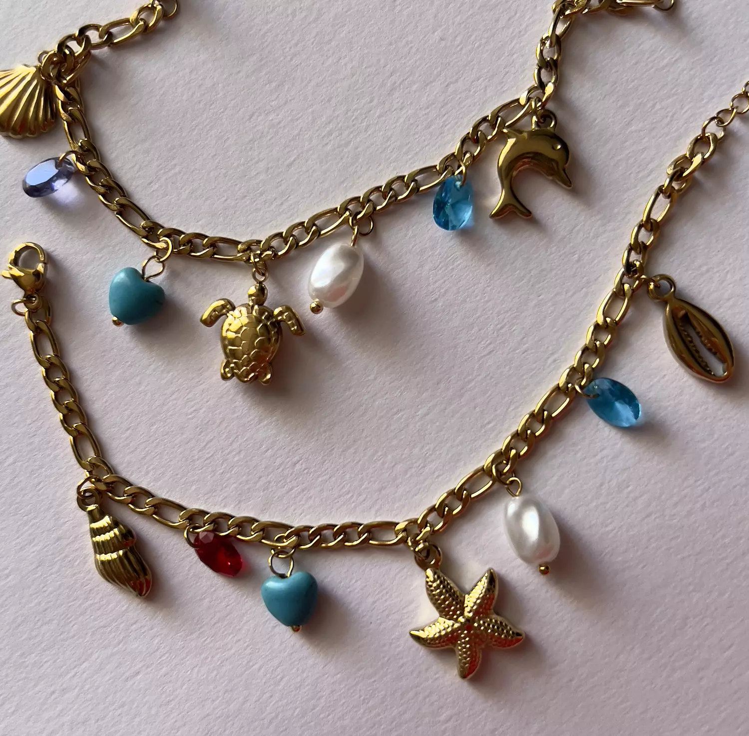 Salty charm bracelet 