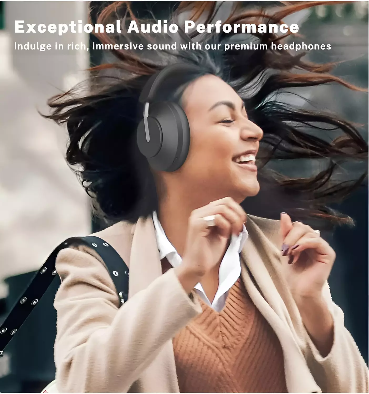 Oramio OR-29 Bluetooth Headphone with Pure Bass, High-Definition Microphone, and Voice Control 5