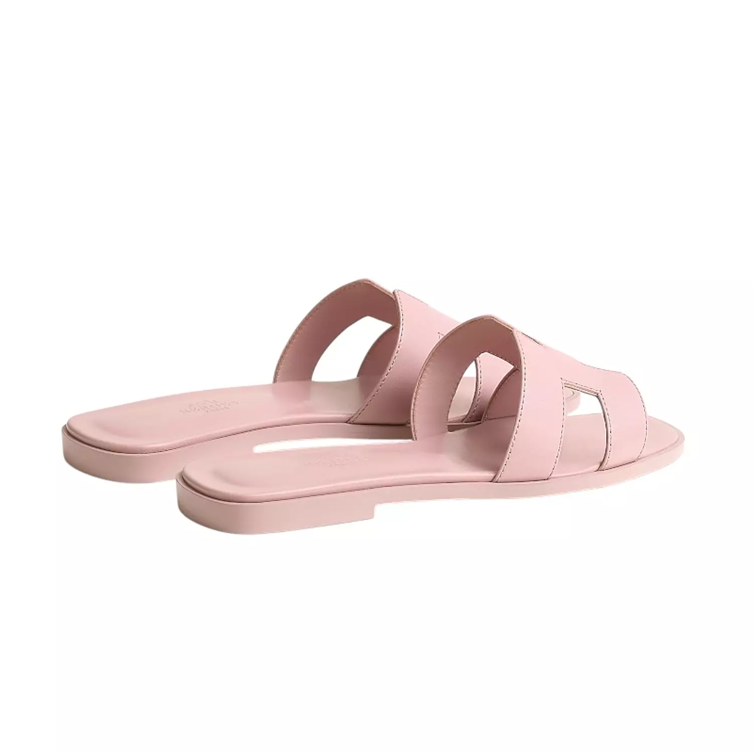 Hermès Pre-Owned Oran Slides | Pink  1