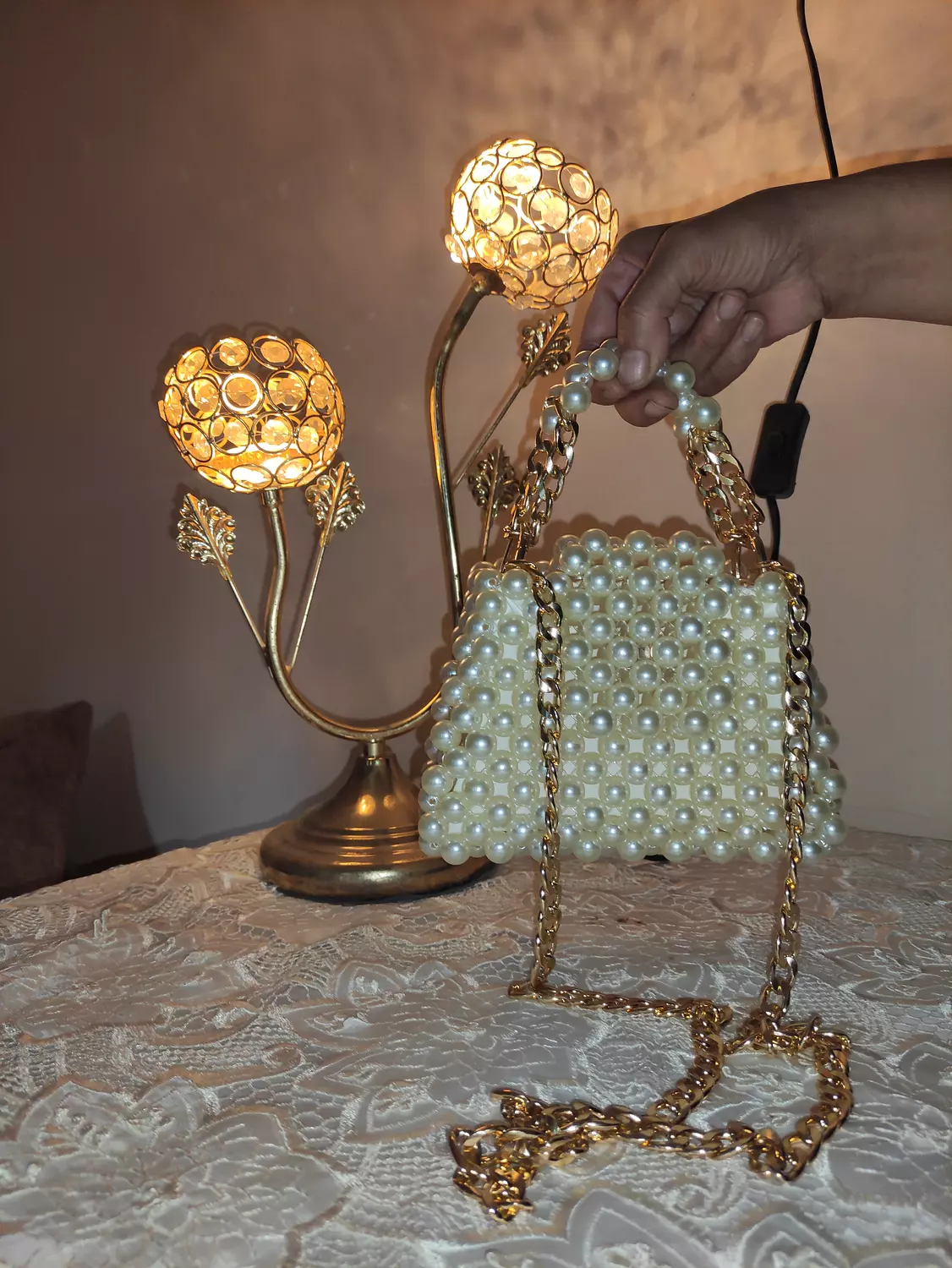 Mini pearl bag 1