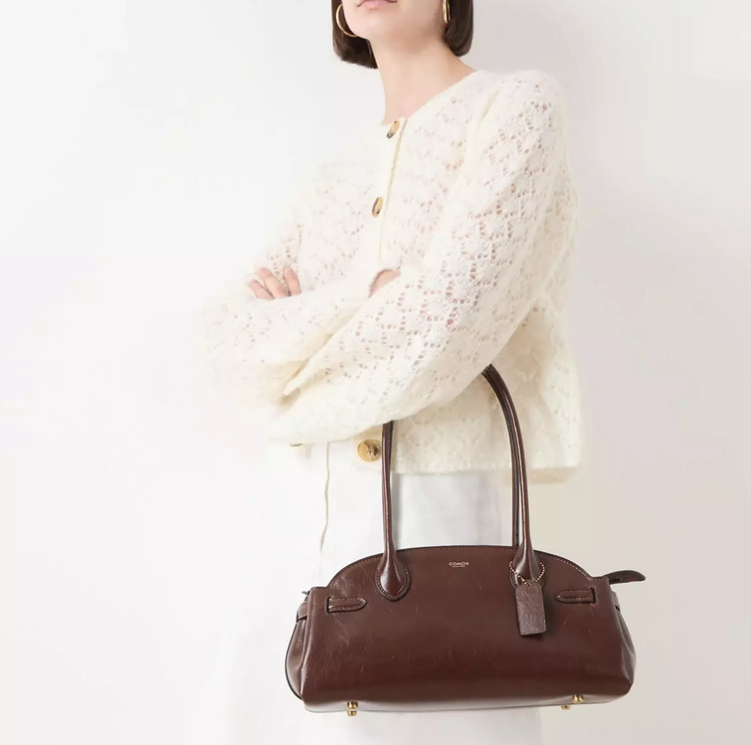 Coach Empire Carryall Bag 34 in maple 5