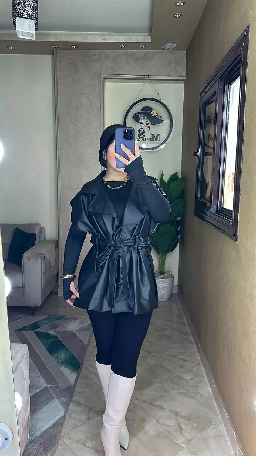 Vest leather jacket 3