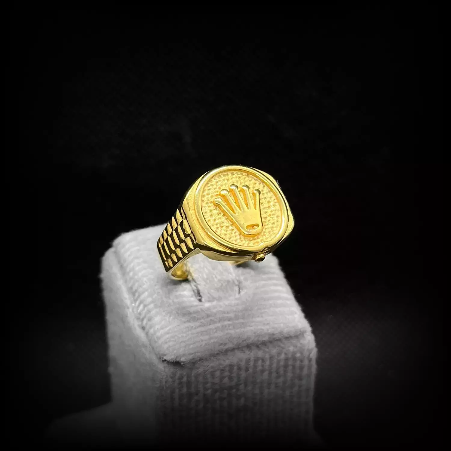 Gold Rolex Ring image