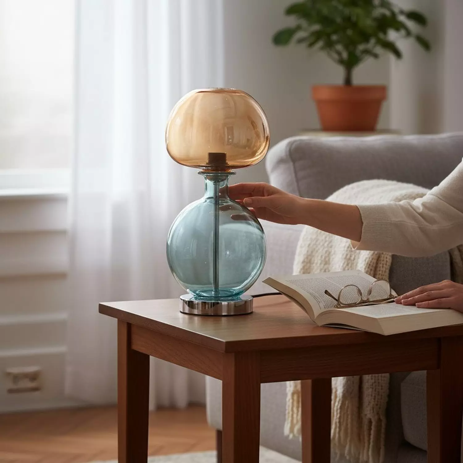 Handmade Table lamp  image