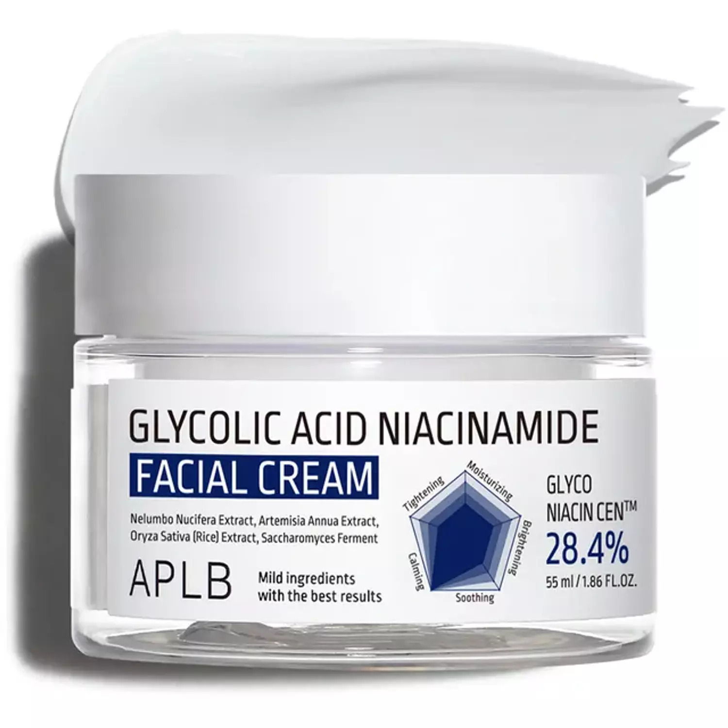 APLB - Glycolic Acid Niacinamide Facial Cream 55ml image