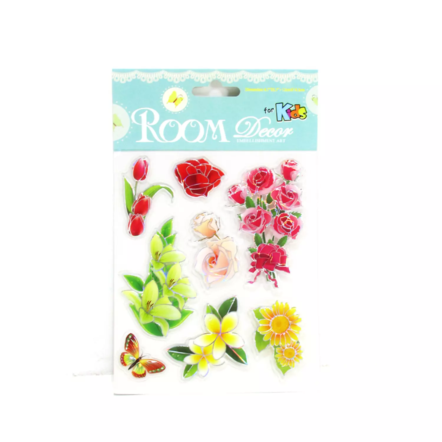 Stickers sheet 14.5*12 cm  10