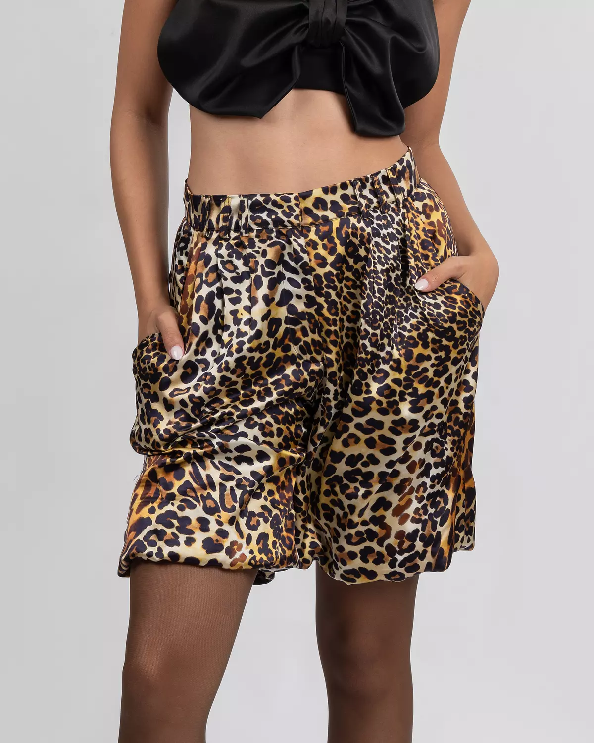 Leopard Print Shorts image