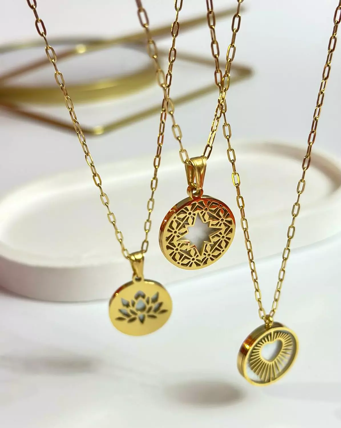 Heart  Stainless steel necklace    hover image