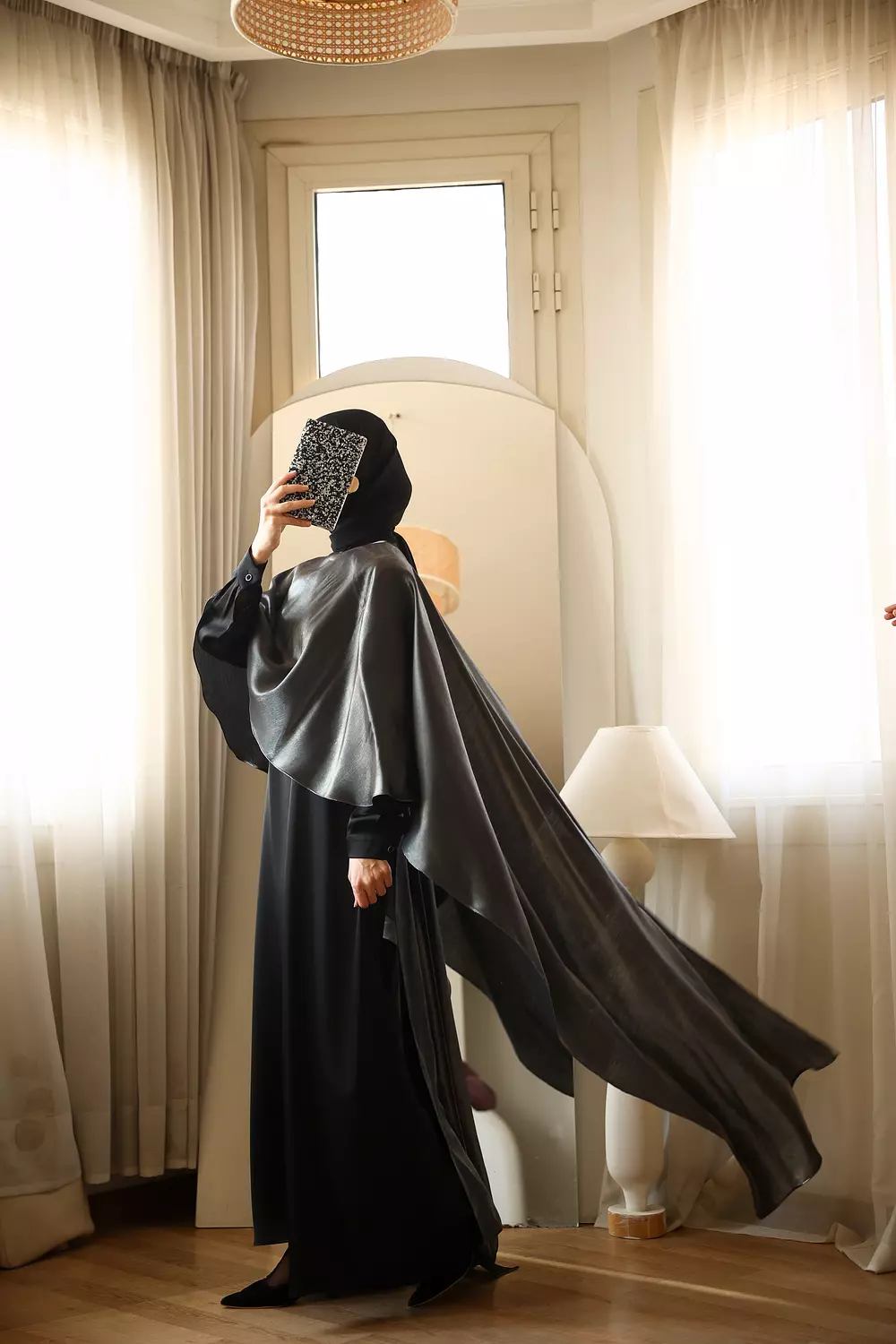 Shiny Lavish Dress in gray 045 image