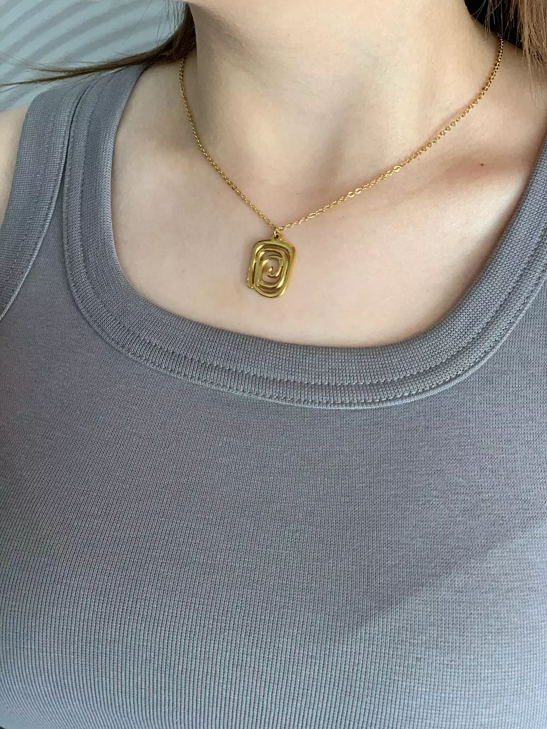 Maze necklace  image