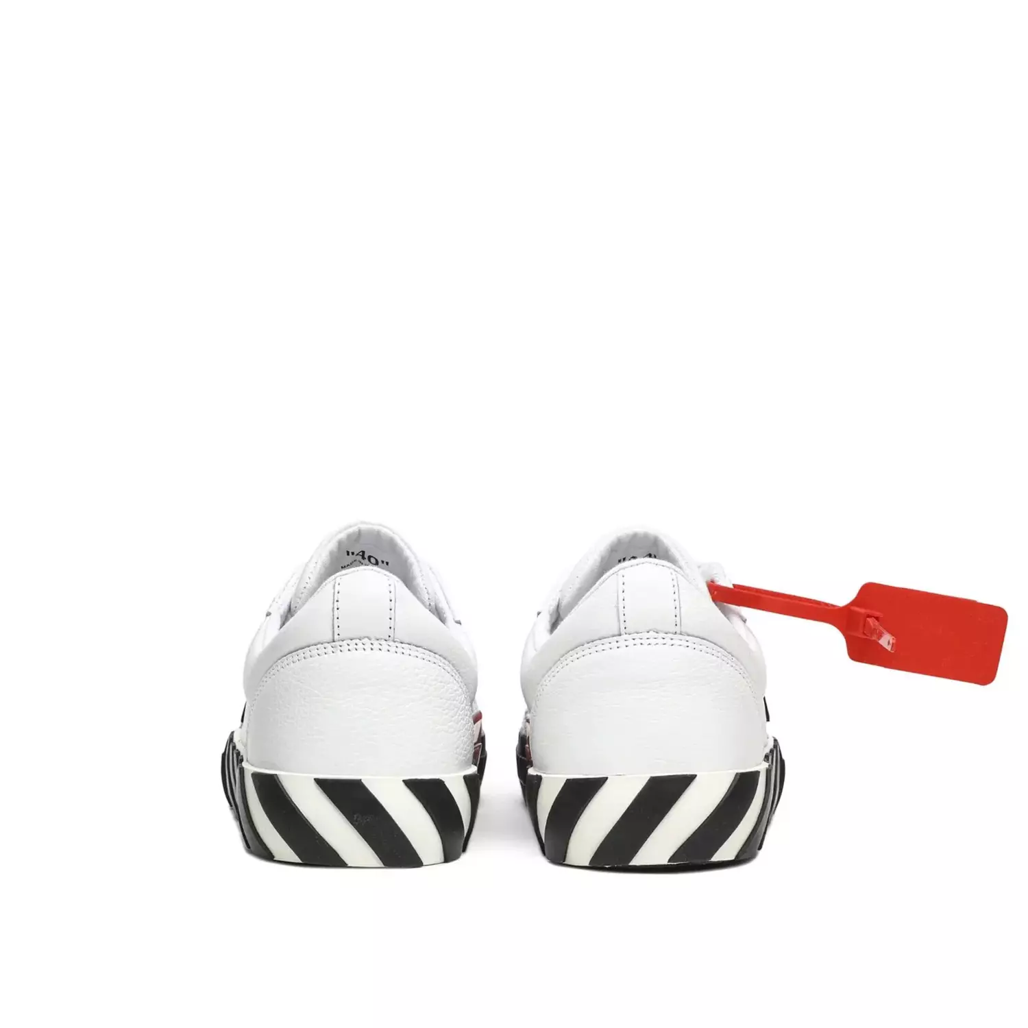 Off-White Vulcanized Low 'White Black' 2