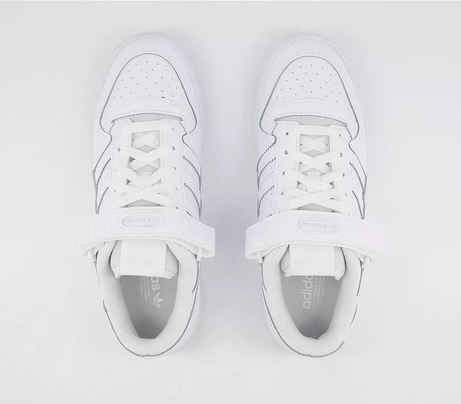 adidas Forum Low Junior Trainers White White White 5
