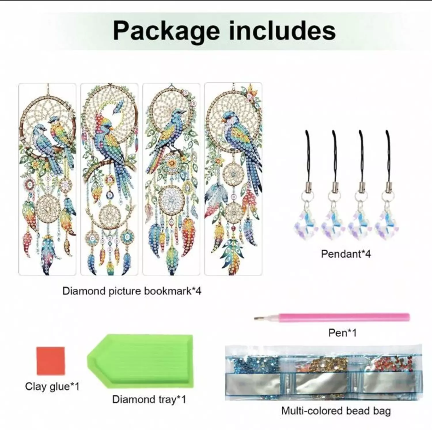 Diamond Painting Bookmarks- Dream Catcher 1